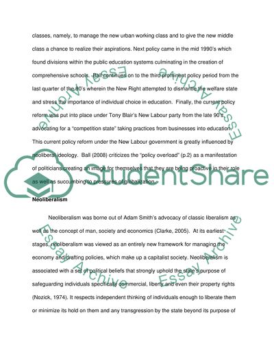 Impact of Neoliberal Education Policies and Academization on UK Education