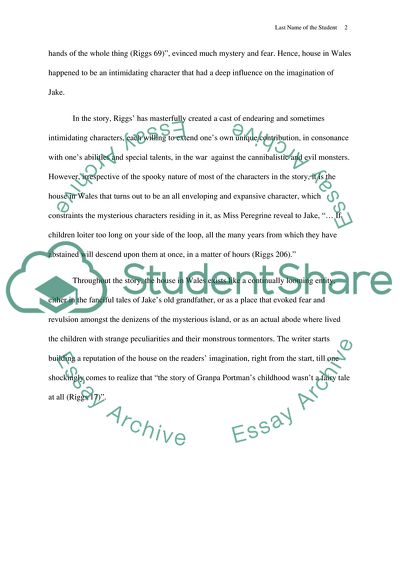 History of a House in Wales