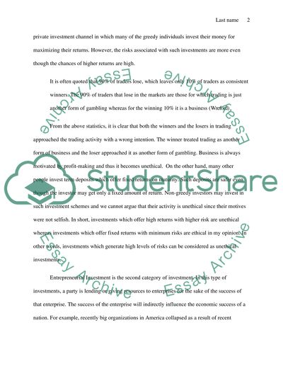 ETHICS IN THE PROFESSION