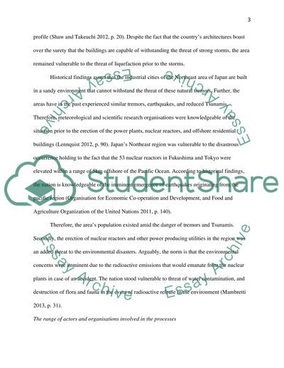 Japan March 2011 Tsunami and Earthquake