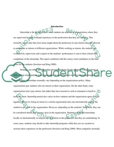 The Impact of Internships on Graduate Employability