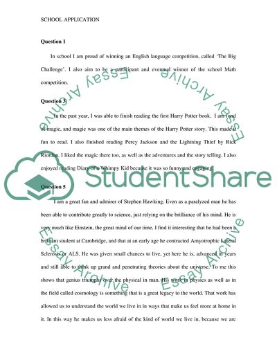 English Language Competition Called The Big Challenge