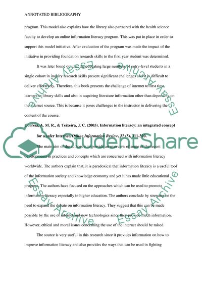 The Impacts of Internet on Information Literacy and Library Skills