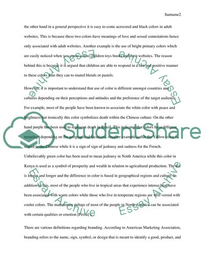 Use of Color in Marketing and Branding