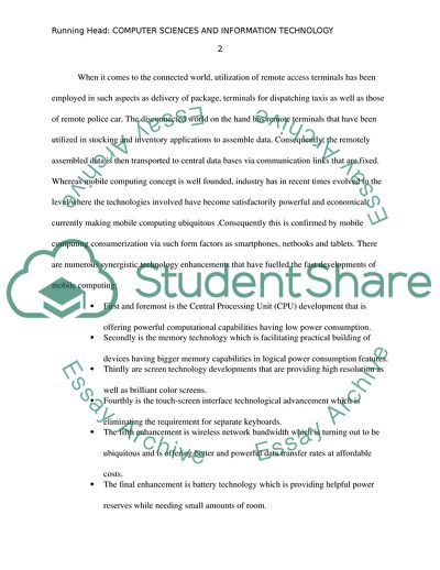 Next Generation Mobile Computing