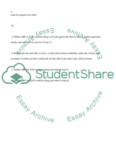 Business Law - criminal charges