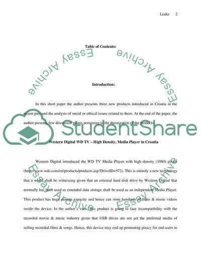 Product Introduction Examples and Their Categorization