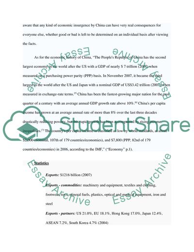 The Rise and Times of China