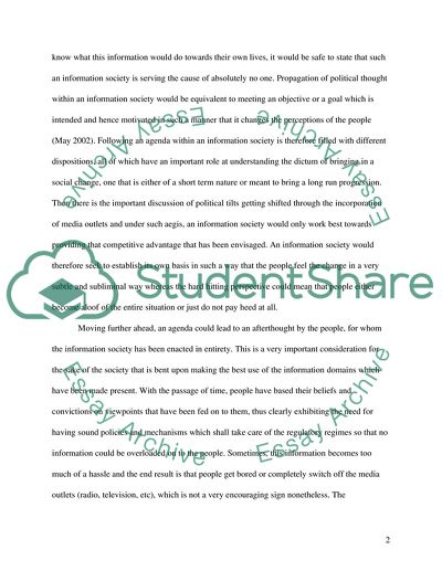 Modern Information Society