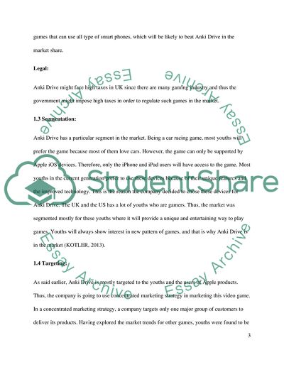 Marketing Process and Planning