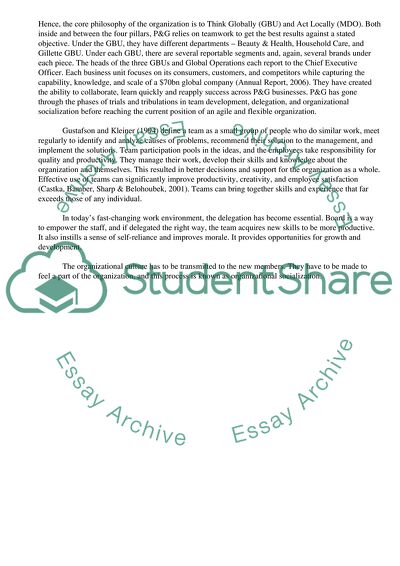 Organizational Behavior