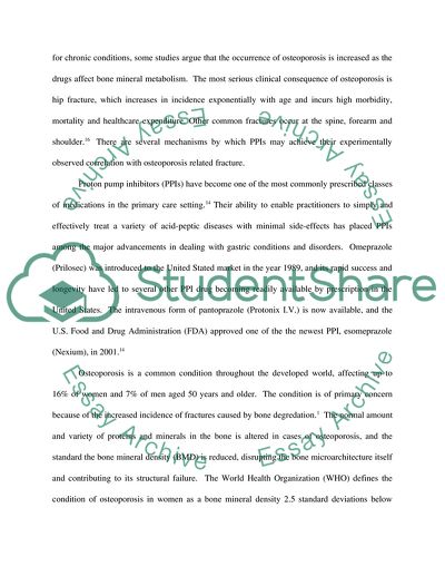 Research paper on osteoporosis
