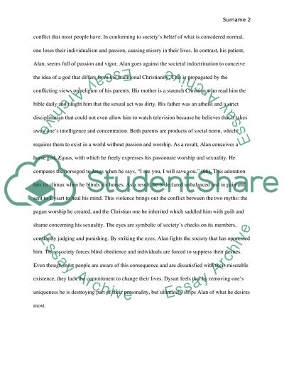 Compare and contract the views of society presented in Equus and the time machine