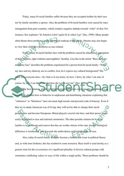 What Problems Do Bi-Racial Families Face In America