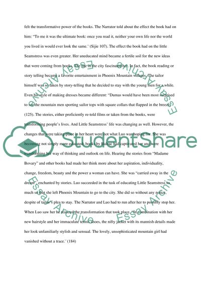 Balzac and the Little Chinese Seamstress