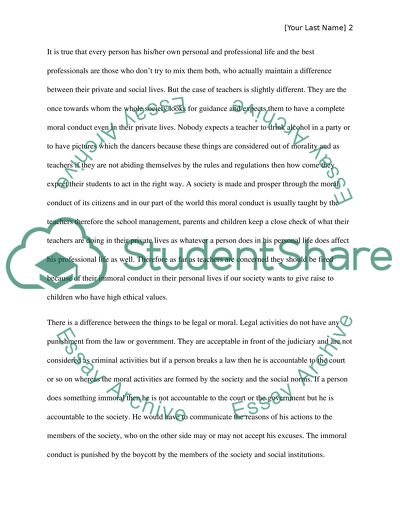 Punishing an Employee