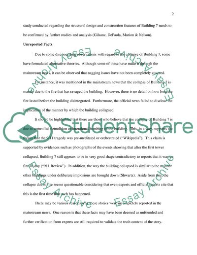 The Unreported Facts about Building Seven