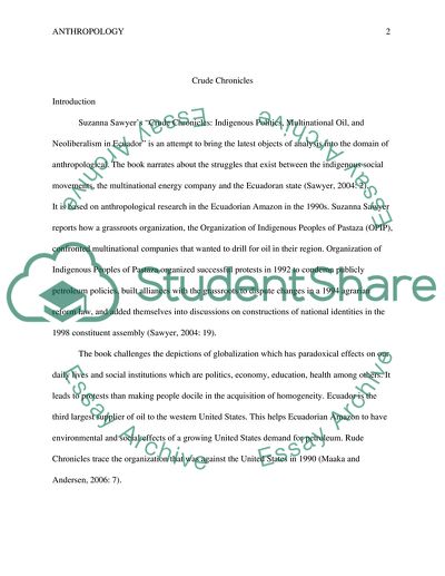 Analysis of Susanna Sawyers Crude Chronicles