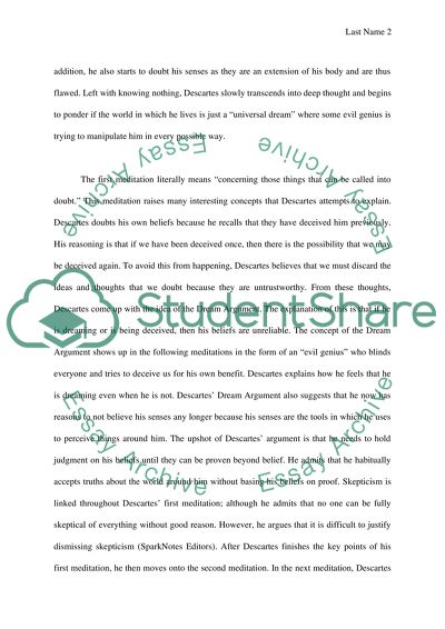 Are we our bodies or are we our minds Descartes and Nietzsches arguments