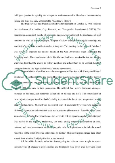 The Murder of Matthew Shepard