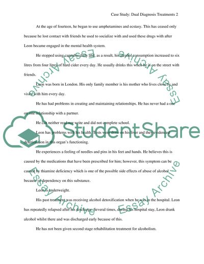 Dual Diagnosis Treatment