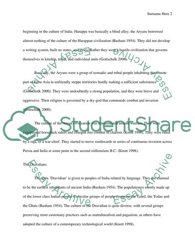 Aryans and Dravidians