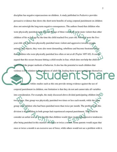 Violence on children