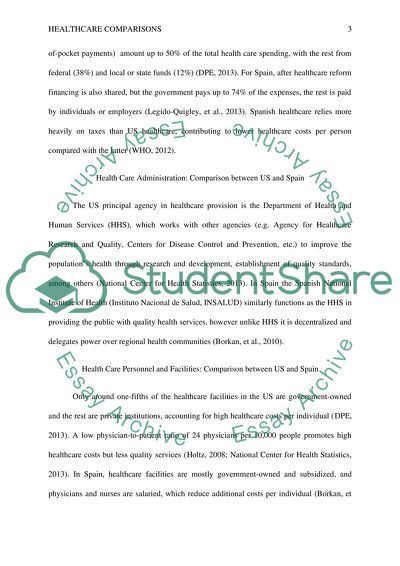 Comparison of U.S. & Other Health System