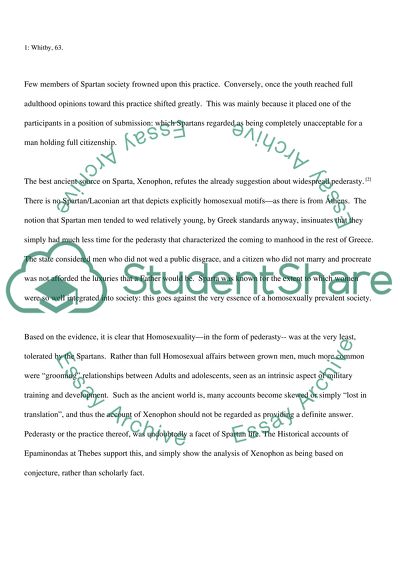 Homosexuality in ancient cultures