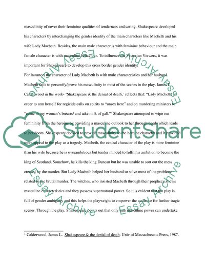 The Subject of Femininity in Macbeth