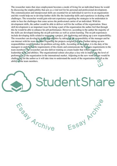 Professional Needs To Develop a Good Carrier Opportunity