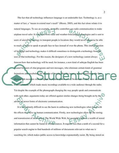 Technology and the Written Word