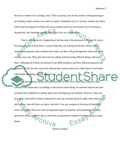 The Bus Stop by Gao Xingjian