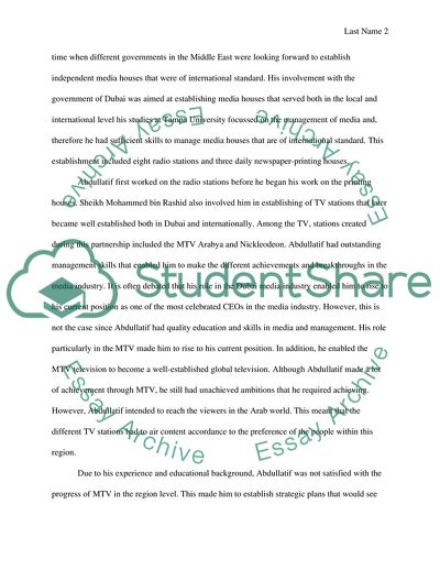 Life of Abdullatif al Sayegh