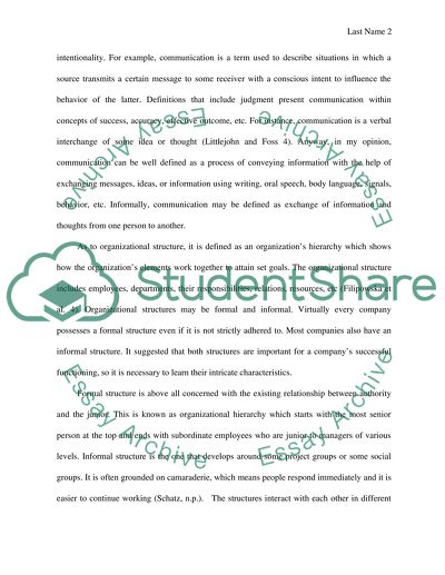 Communication Studies