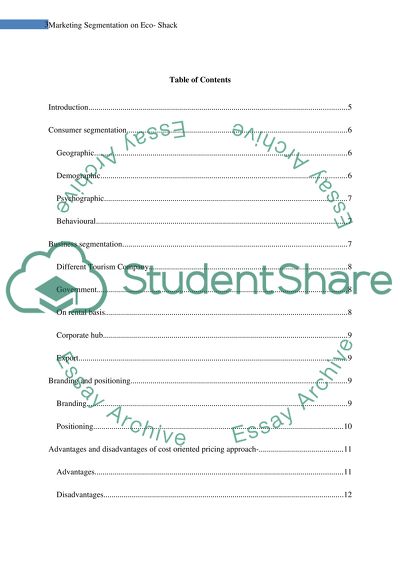 Case Study Report - Introduction to Marketing