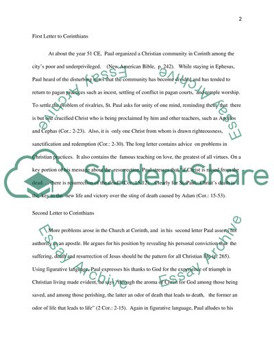 Pauls Letters on Christs Death