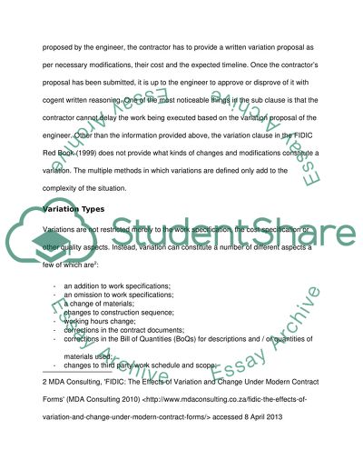 Construction contracts