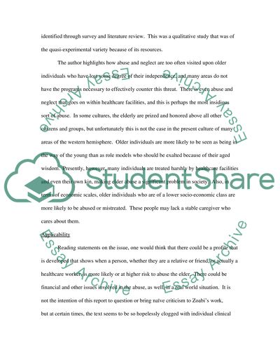 Aging (the elderly), the individual, and society