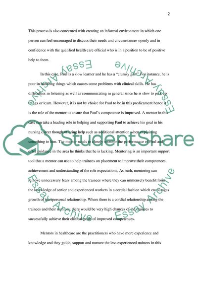 Mentoring, Preceptorship, and Clinical Supervision