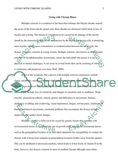 Living with Chronic Illness