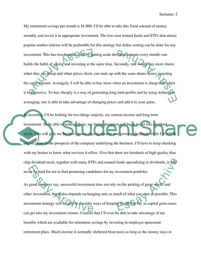 Long-Term Investment Strategy