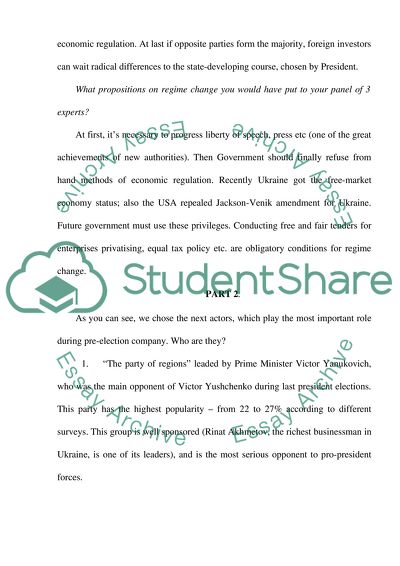Ukraine Prince Analysis