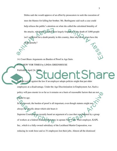 Article summarize (Law)