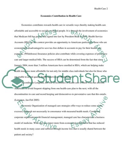 Health Service Administration