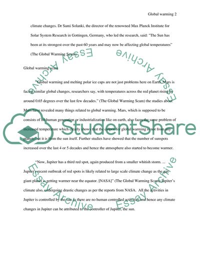 Is Global Warming a Scam