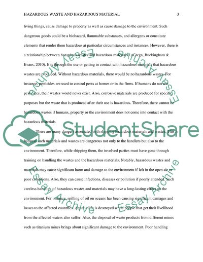 The Difference between Hazardous Waste and Hazardous Material