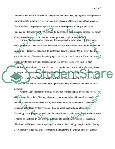 Computers will Lead to the Destruction of Humankind in the Near Future