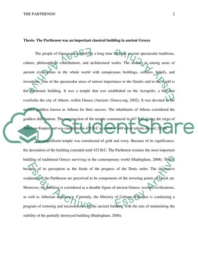 Build in Greece: The Parthenon