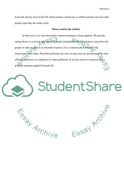 Dispersion of Information to the Public by Media Channels